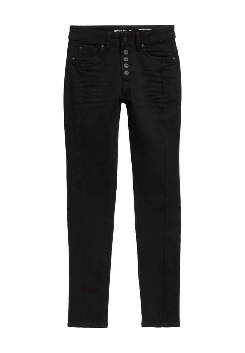 Tom Tailor Slim fit jeans zwart denim/blackdenim