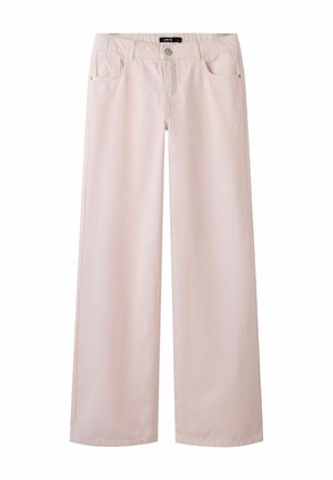 LMTD JEANS WIDE LEG - Jean flare - pink marshmallow