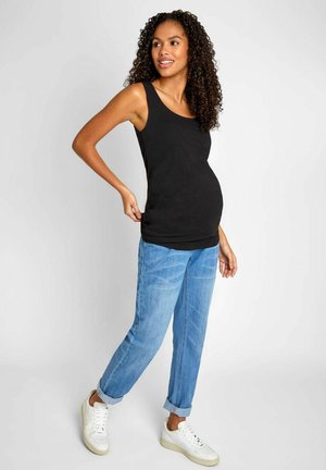 2-PACK RUCHED MATERNITY - REGULAR FIT - Hemd - black