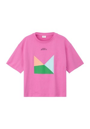 s.Oliver MIT FRONTPRINT - T-shirt z nadrukiem