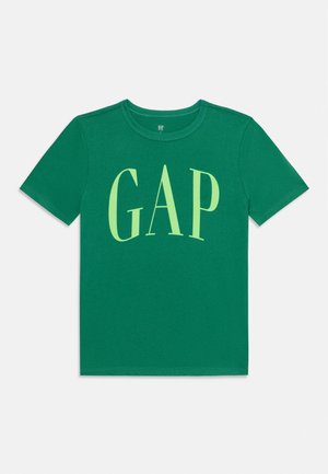 GAP LOGO ARCH TEE BOYS - Marškinėliai su spaudiniu - irish clover