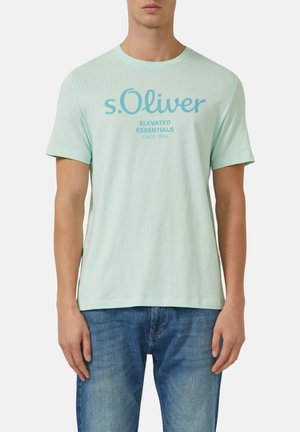 T-Shirt print - türkis