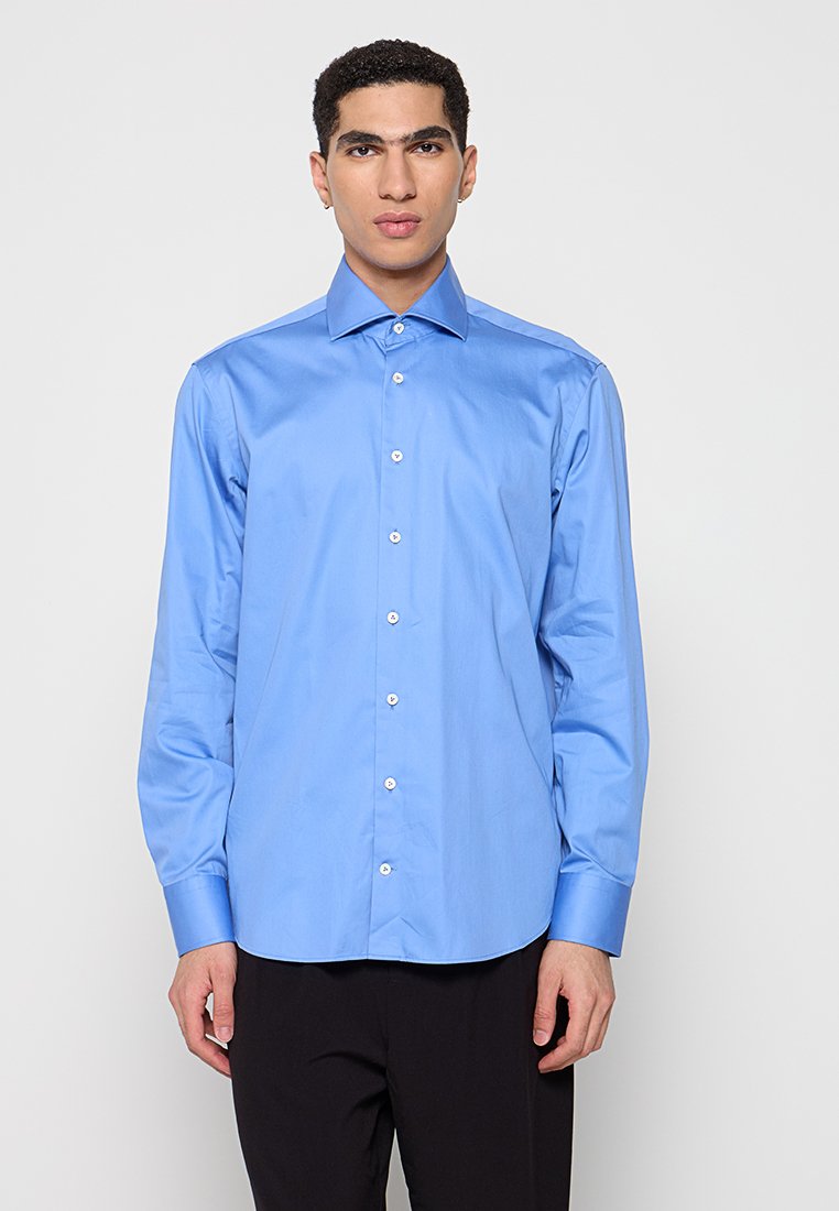 van Laack Zakelijk overhemd blauw