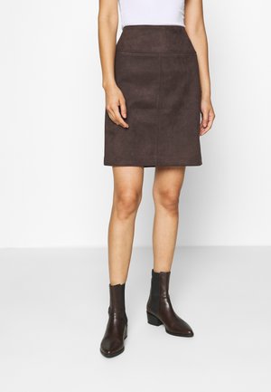 Minifalda - dark brown