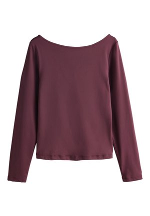 Next, SOFT TOUCH SLINKY BACKLESS LONG SLEEVE  - T-shirt à manches longues - wine