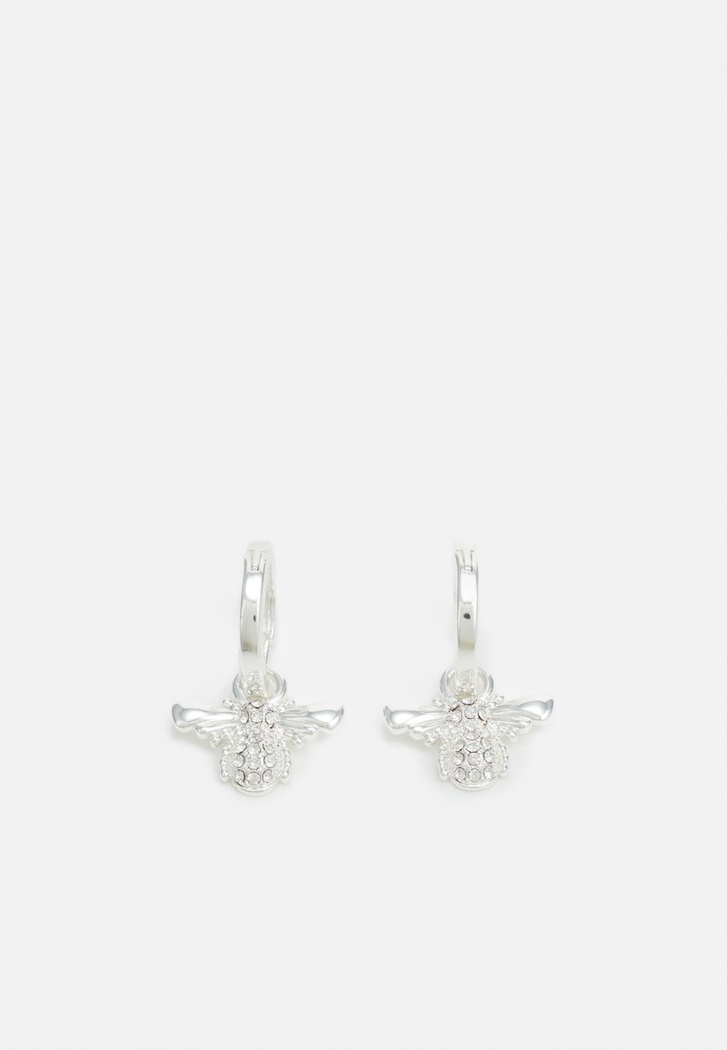 SNÖ of Sweden CHARMS EAR BEE - Brincos - silver-coloured/clear