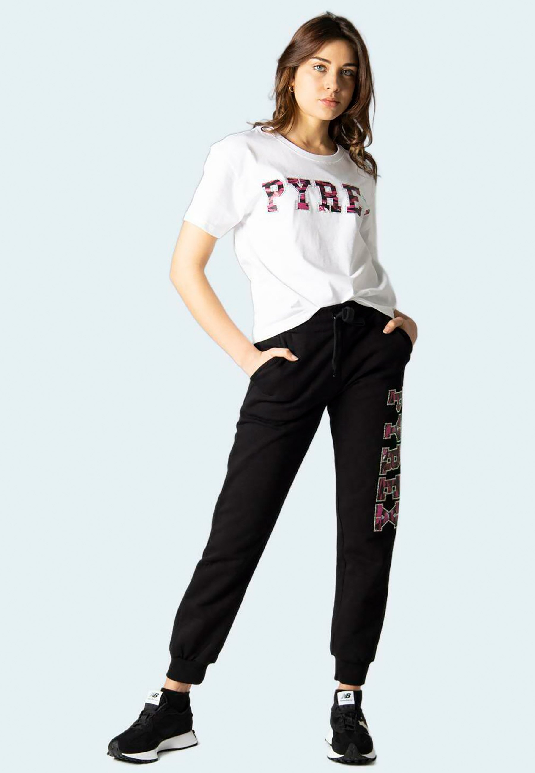 Pyrex Pantaloni sportivi - black/nero - Zalando.it