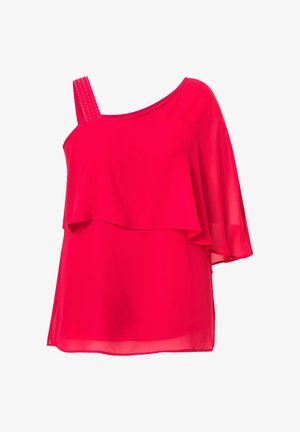 Ulla Popken, ASYMMETRIC - Blůza - magenta