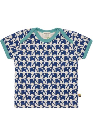 KURZARM - Print T-shirt - ultramarinblau