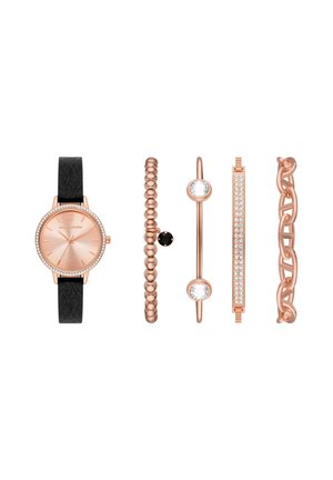 Skechers TRADITIONAL ELEVATED GLITZ SET - Horloge - black