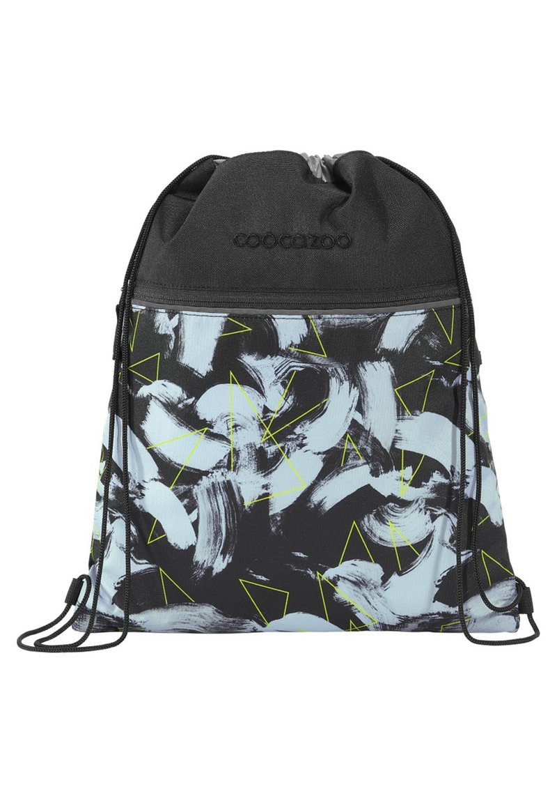 coocazoo TURN 10 LITER - Drawstring sports bag - metallic black