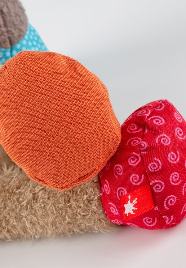 PFERD PATCHWORK SWEETY – Kuscheltier – mittelbraun mehrfarbig