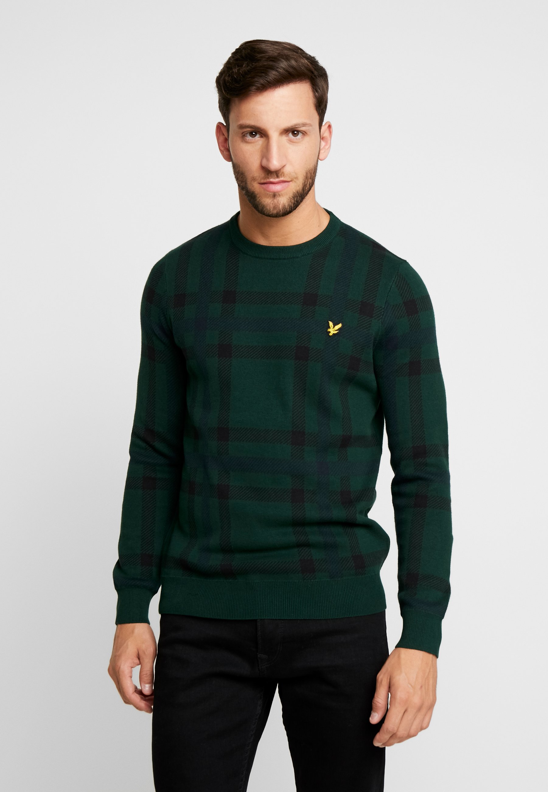 Lyle \u0026 Scott TARTAN JUMPER 