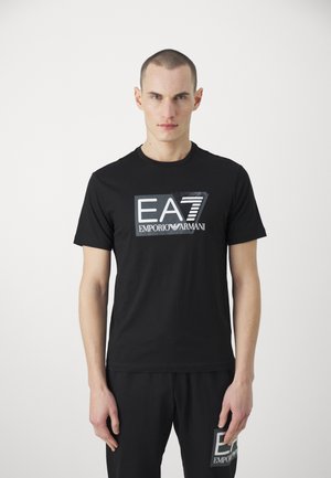 EA7 Emporio Armani T-shirt con stampa - nero