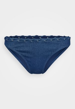 Good American, FULL BOTTOM - Bas de bikini - denim rinse