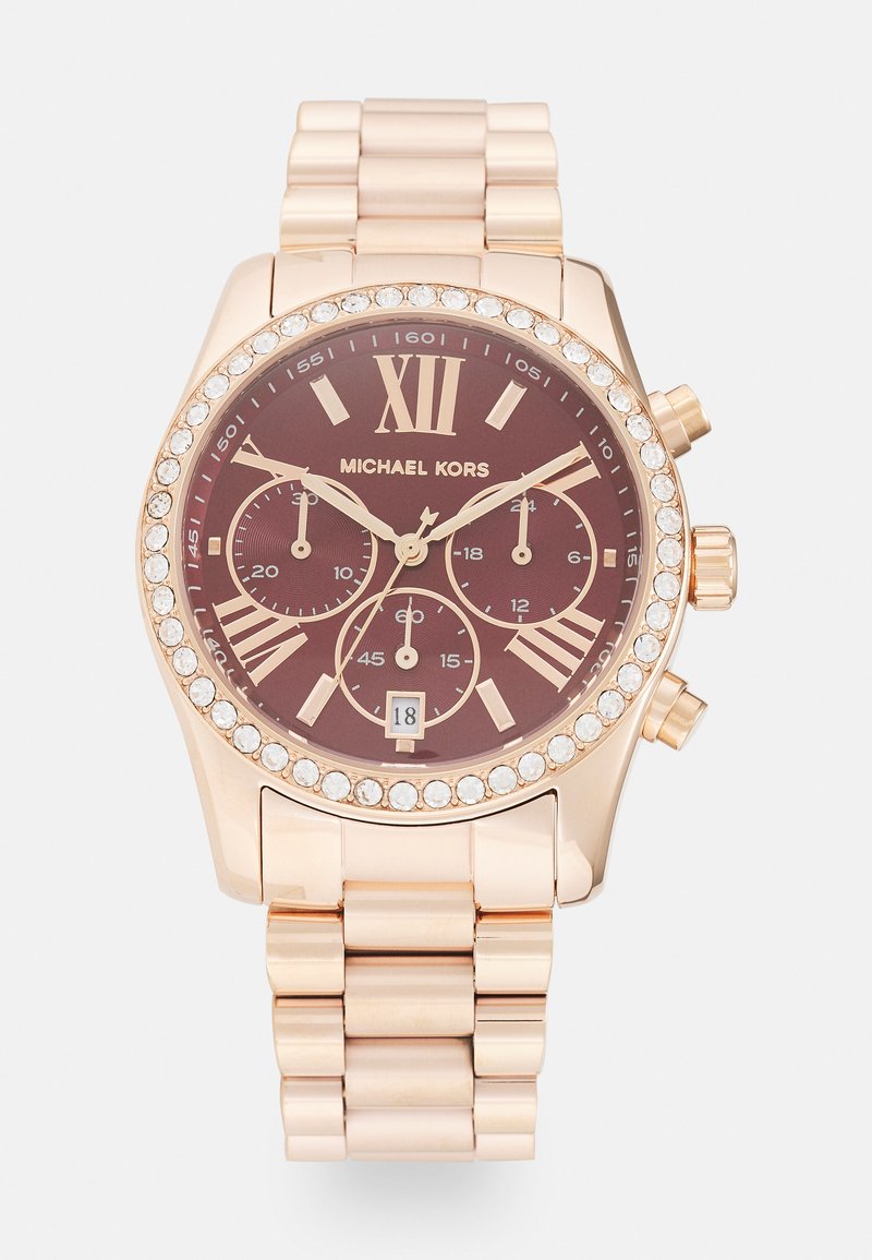 Michael Kors LEXINGTON Chronograph watch rose goldcoloured