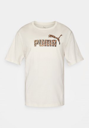 Puma, GRAPHIC ANIMAL RELAXED TEE - Camiseta estampada - alpine snow
