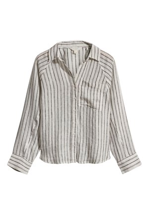 Next, Chemisier - brown cream stripe