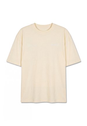 Pegador, SOLANA HEAVY OVERSIZED TEE - T-shirt imprimé - washed butter yelllow