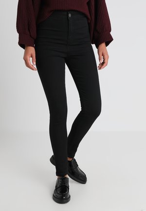 NMELLA SUPER - Vaqueros pitillo - black