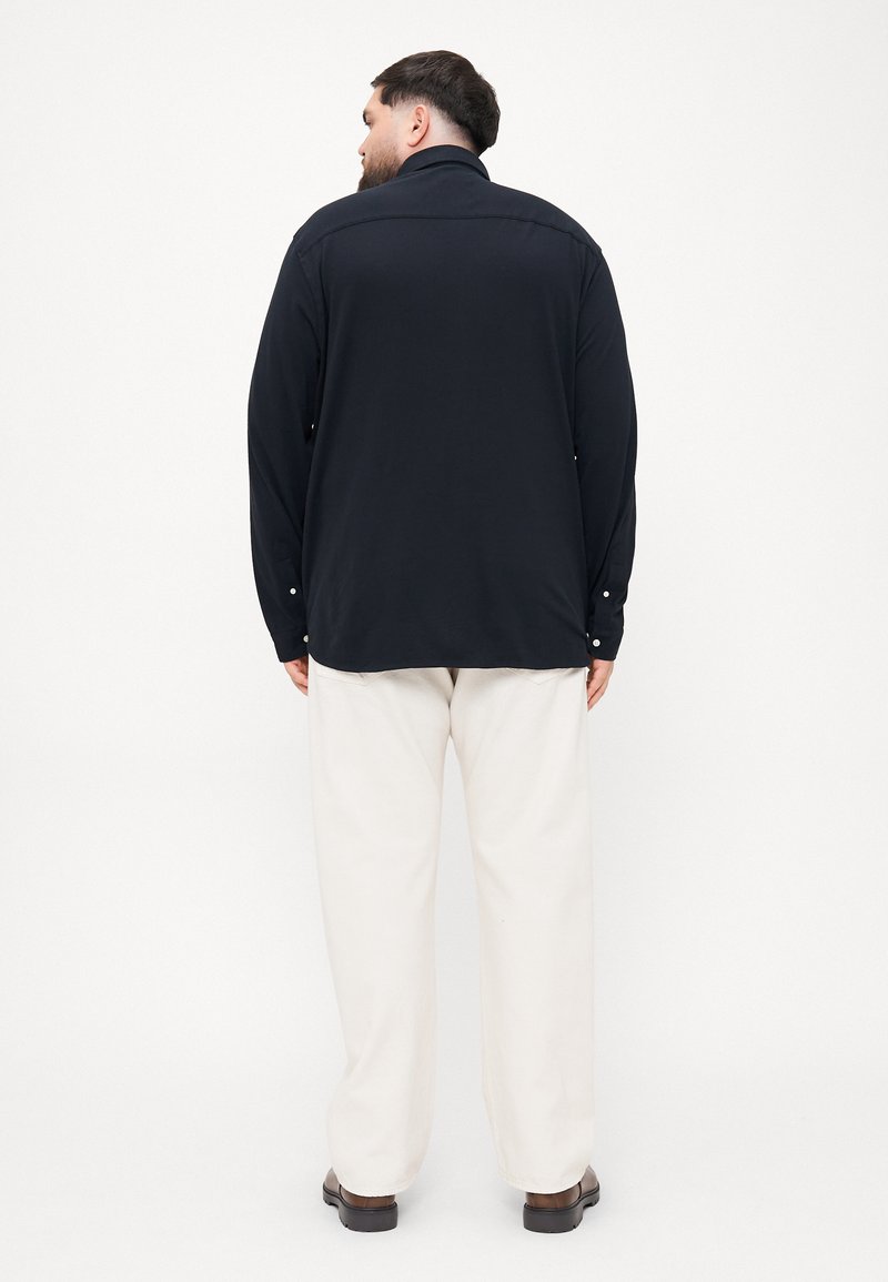 JACK & JONES Jprblublake Pique Detail L/S Shirt Men's Jprblublake Pique