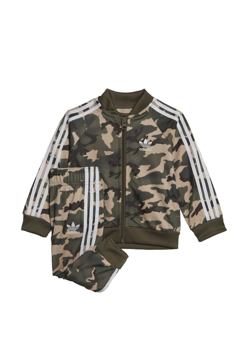 adidas Originals CAMO SET Tracksuit magic beige multicolor/beige