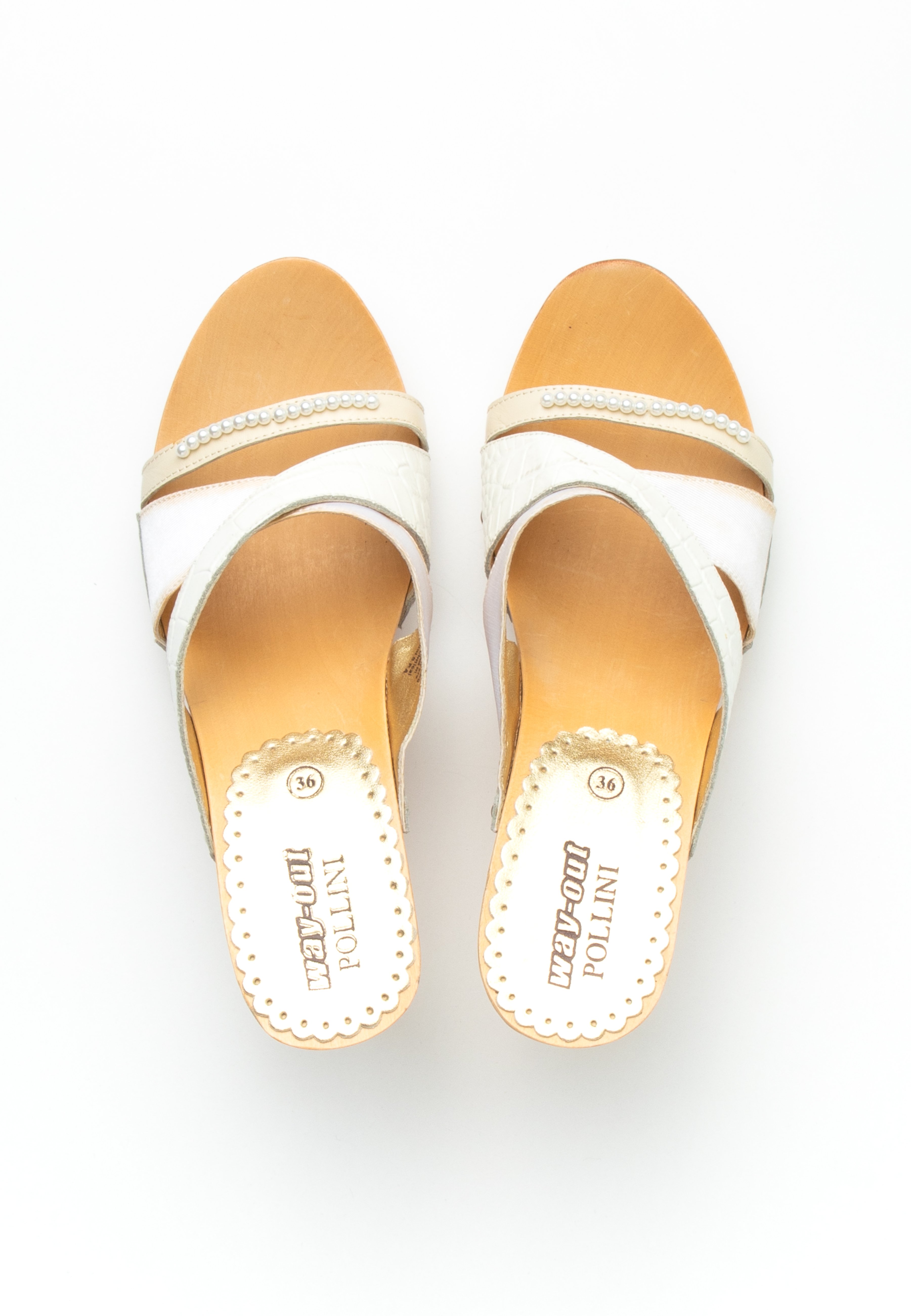 Pollini Sandali - white/bianco - Zalando.it