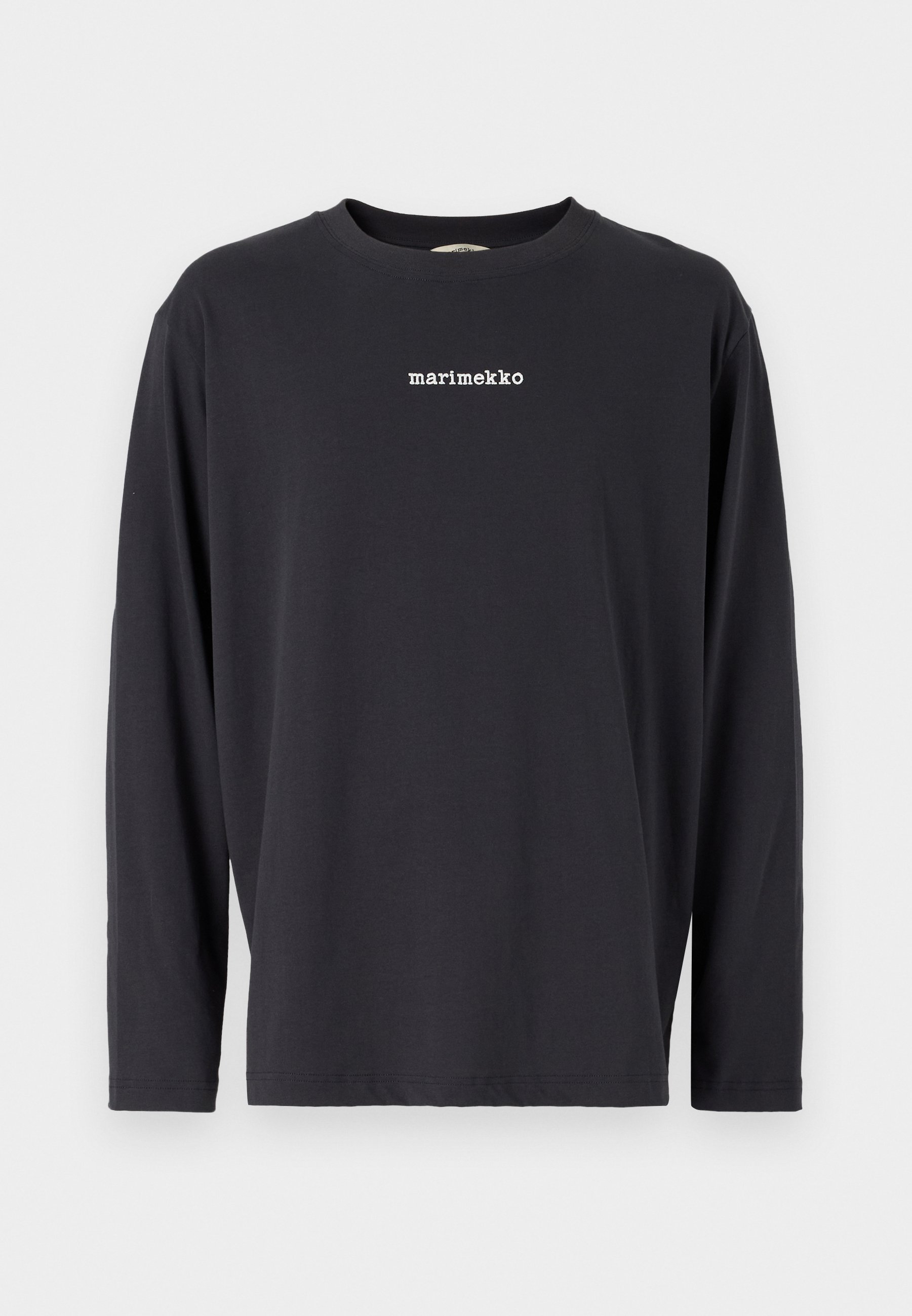 Marimekko BIITTI LOGO PLACEMENT UNISEX - Long sleeved top - dark Marimekko BIITTI LOGO PLACEMENT UNISEX - Long sleeved top - dark