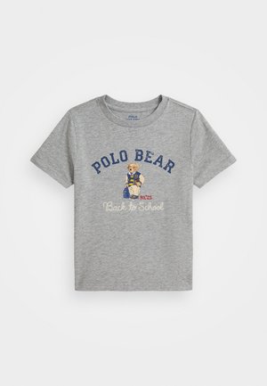 Polo Ralph Lauren POLO BEAR COTTON JERSEY T-SHIRT - Tričko s potlačou - andover heather