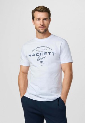 HS GAME TEE - T-shirt print - optic white