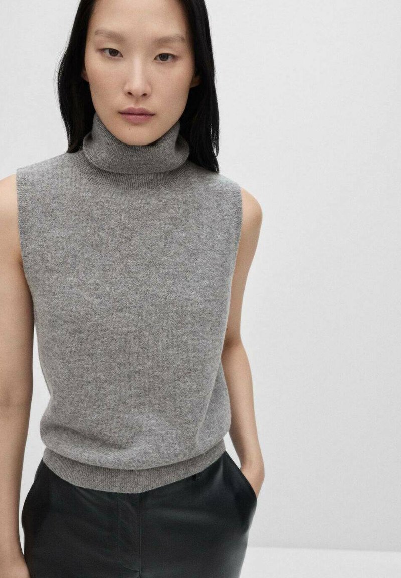 Mango Top - mottled grey
