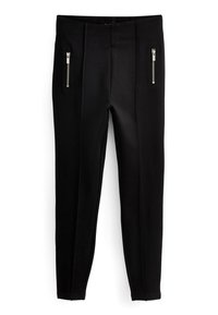 Next PONTE ZIP DETAIL STANDARD - Kalhoty - black