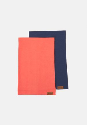 PLAIN SNOOD 2 PACK UNISEX - Snood - hot pink/estate blue