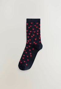 Next HEARTS 3 PACK - Sokid - navy red