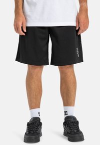 NO HITTER MIT ELASTISCHEM BUND - Shorts - kvj black