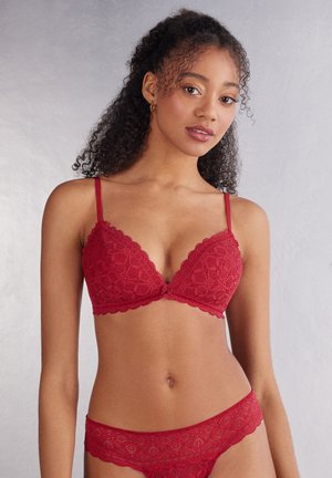 TIZIANA TRIANGLE - Triangel BH - red