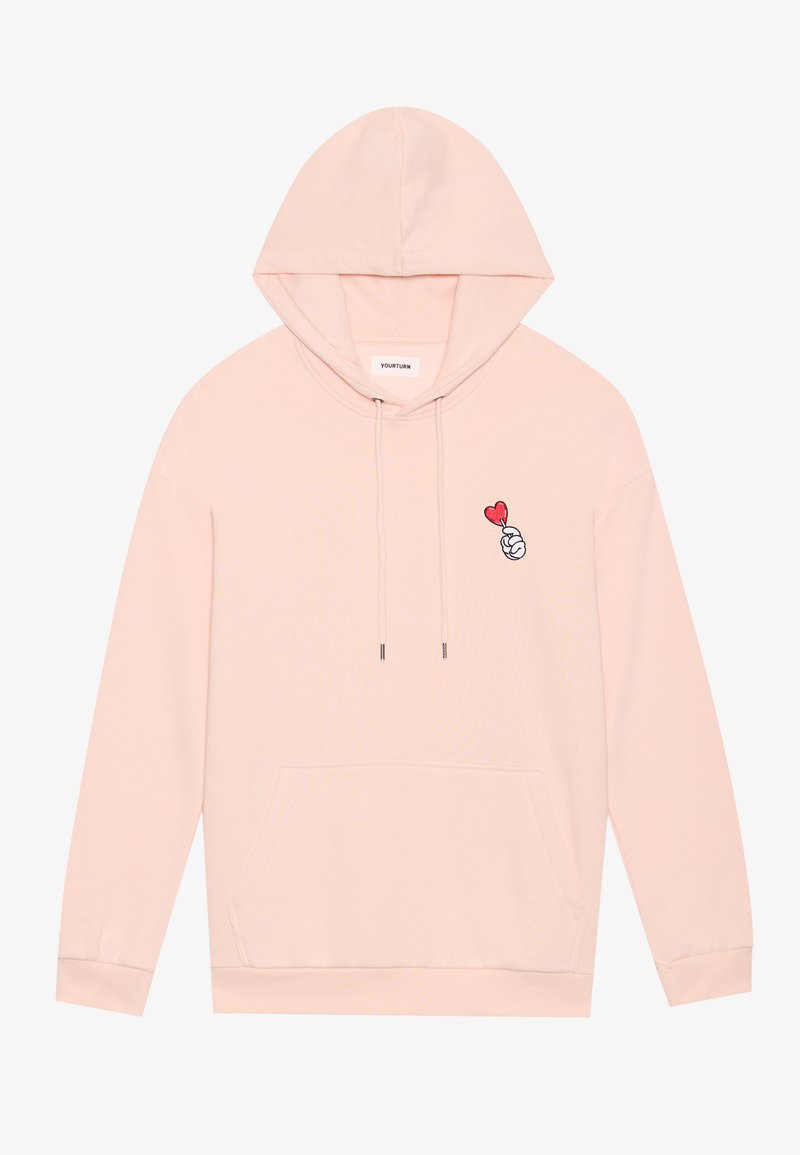 YOURTURN Hoodie donkerroze YOURTURN Hoodie donkerroze