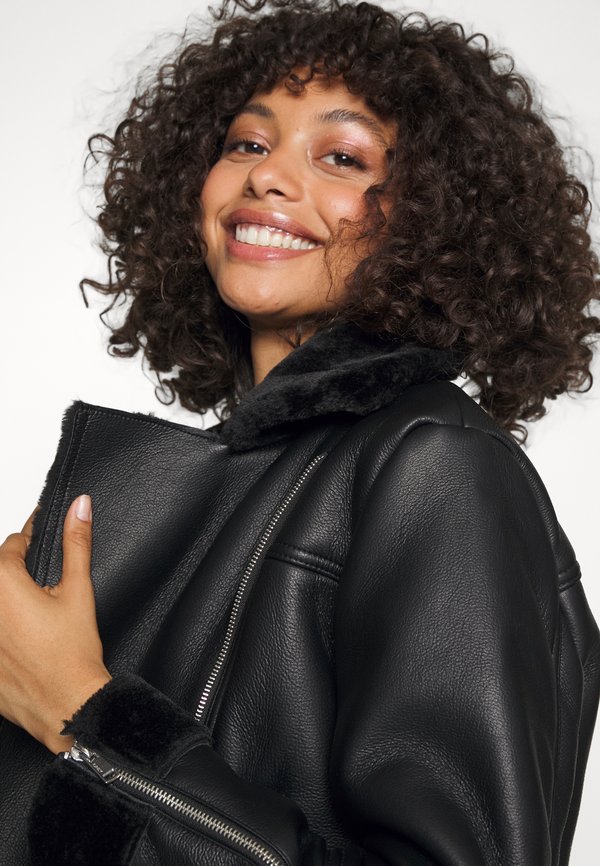 ONLAGNETE - Faux leather jacket2