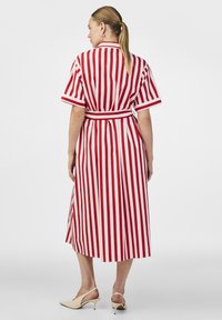 YAS YASCLAUDI SHIRT DRESS - Φόρεμα ημέρας - racing red