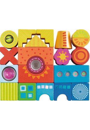 Building blocks - multi coloured