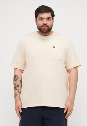 PLUS POCKET - Tricou basic - parchment