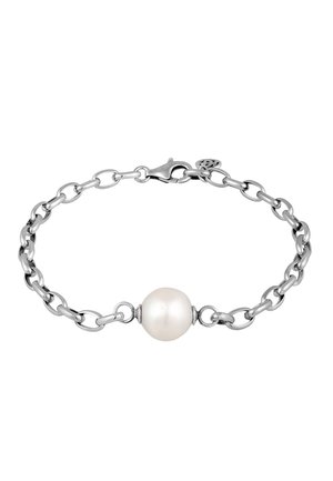 GLIDER- CHUNKY PERLE - Armband - silber