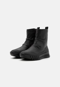 ECCO GRUUV W - Platåstøvletter - black