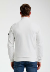 Gabbiano HIGH COLLAR  - Sweat zippé - ecru