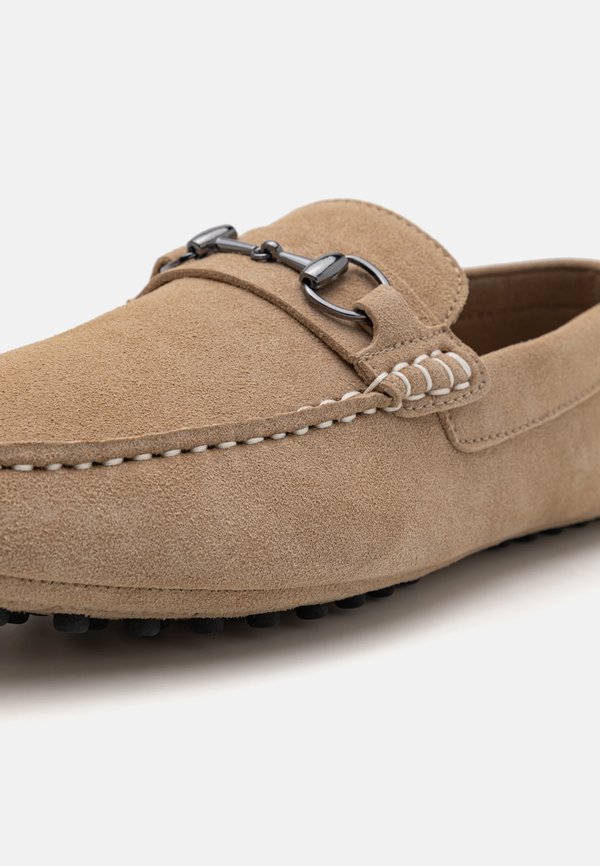 LEATHER - Moccasins - beige3
