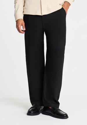 Terranova, PANTALONE LUNGO TINTA UNITA - Pantaloni - nero