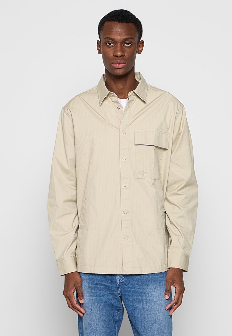 Armani Exchange Overhemd beige Armani Exchange Overhemd beige