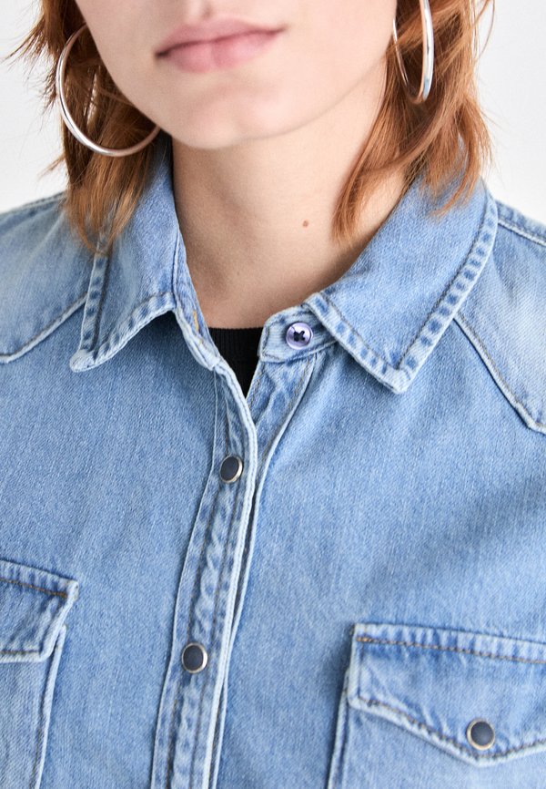 LUCINDA - Button-down blouse - jeana wash4