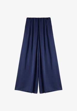 Oltre, PANTALONI PALAZZO - Pantalones - blu