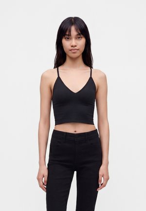 Gina Tricot, SEAMLESS YOGA - Top - black